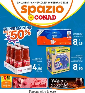 Volantino Spazio Conad a Sepino | SUPER MARCHE FINO AL 50% | 10/2/2025 - 19/2/2025