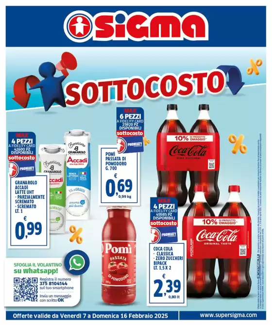 Volantino Sigma a Campobasso | Sottocosto | 7/2/2025 - 16/2/2025