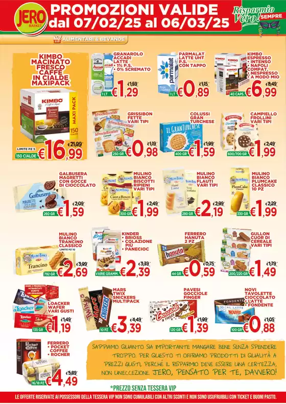 Volantino Jero Market a Atripalda | Formato convenienza pollo | 7/2/2025 - 6/3/2025