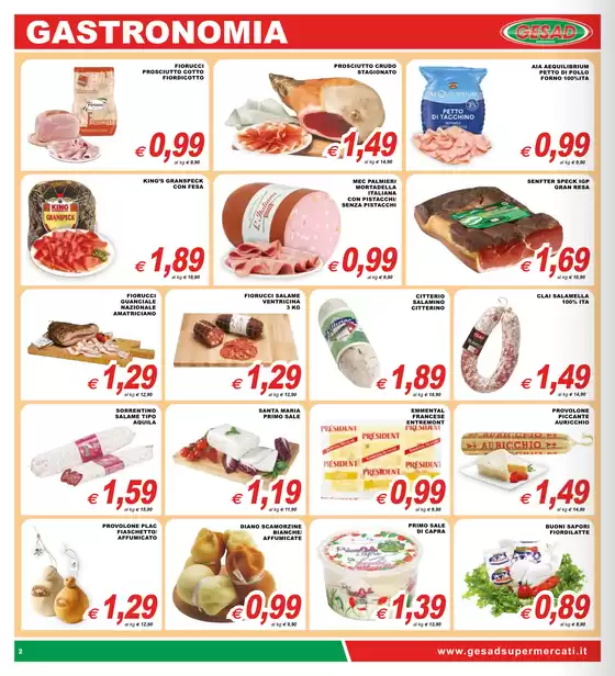 Volantino Gesad Supermercati a Lanuvio | Sottoprezzi | 7/2/2025 - 18/2/2025