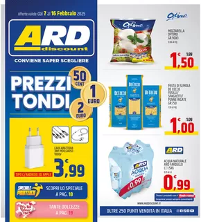 Offerte di Discount a Racale | Prezzi tondi in ARD Discount | 7/2/2025 - 16/2/2025