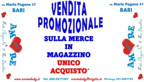 Offerte di Infanzia e giochi a Palo del Colle | Vendita Promozionale in Amore Baby | 7/2/2025 - 28/2/2025