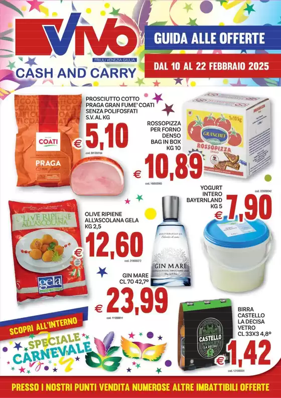 Volantino Vivo Supermercati a Martignacco | Guida alle offerte | 10/2/2025 - 22/2/2025