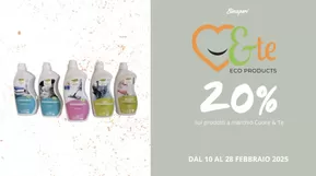 Volantino Biosapori a Castelfranco Veneto | PROMOZIONE ECO-PRODUCTS CUORE & TE | 10/2/2025 - 28/2/2025