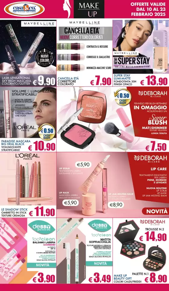 Volantino Casa & Co a Civitanova Marche | Speciale Make-Up | 10/2/2025 - 23/2/2025