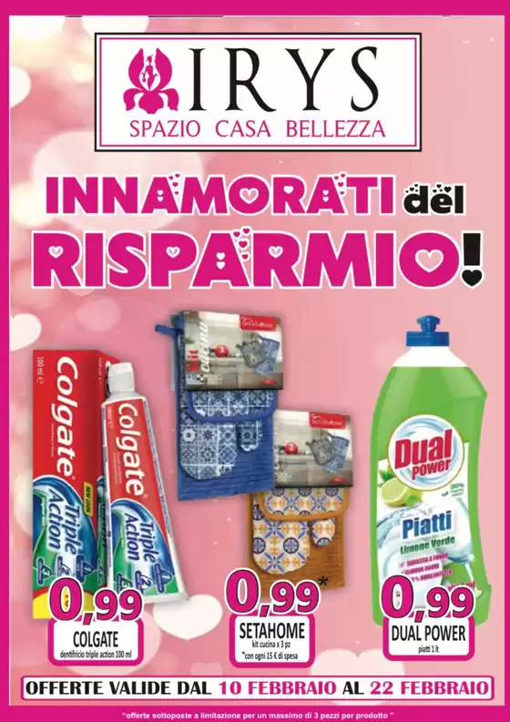 Volantino Irys a Licata | Innamorati del risparmio! | 10/2/2025 - 22/2/2025