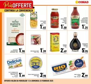 Volantino Conad a Mentana | Più Offerte continua la Convenienza | 12/2/2025 - 23/2/2025