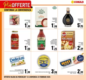 Offerte di Iper e super a Sapri | Più Offerte continua la Convenienza in Conad | 12/2/2025 - 23/2/2025