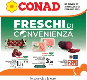 Volantino Conad a Carasco | Freschi di convenienza | 13/2/2025 - 26/2/2025