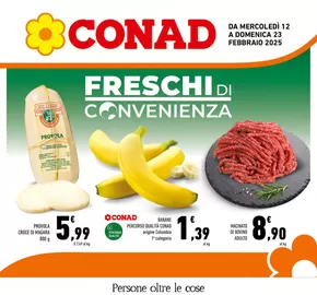 Volantino Conad a Gioia Tauro | FRESCHI di Convenienza | 12/2/2025 - 23/2/2025