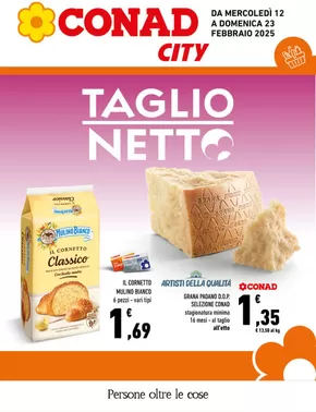 Volantino Conad City a Rocca di Papa | Taglio Netto | 12/2/2025 - 23/2/2025