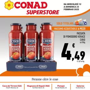 Offerte di Iper e super a Pollena Trocchia | Extra Convenienza in Conad Superstore | 12/2/2025 - 23/2/2025