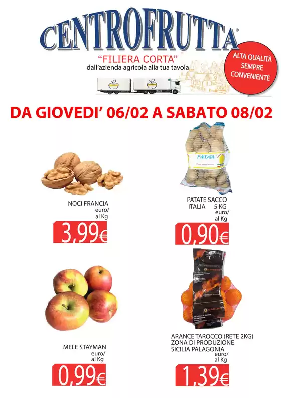 Volantino Centro frutta a Vignola | Alta qualita sempre conveniente | 10/2/2025 - 28/2/2025