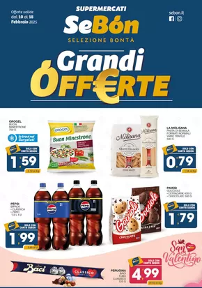 Offerte di Iper e super a Gravina in Puglia | Grandi offerte in SeBón | 10/2/2025 - 18/2/2025