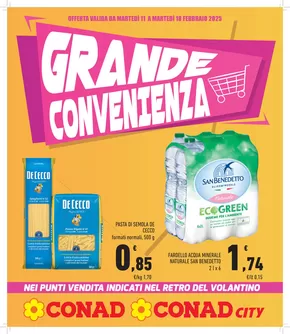 Volantino Conad a Martinsicuro | GRANDE CONVENIENZA | 11/2/2025 - 18/2/2025