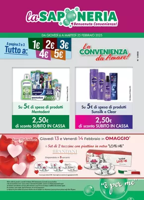 Offerte di Cura casa e corpo a Novellara | La convenienza da Amare! in La Saponeria | 10/2/2025 - 25/2/2025