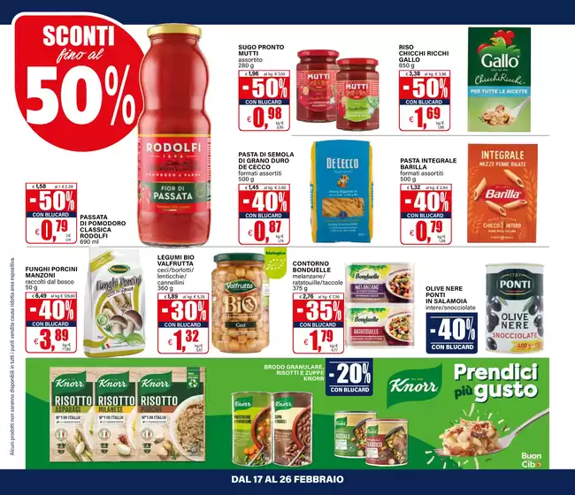 Volantino Il Gigante a Cantello | Grandi Marche Sconti fino al 50% | 17/2/2025 - 26/2/2025