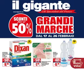 Offerte di Iper e super a Venegono Inferiore | Grandi Marche Sconti fino al 50% in Il Gigante | 17/2/2025 - 26/2/2025