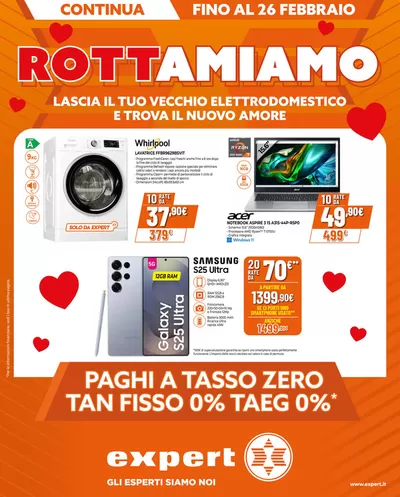 Offerte di Elettronica a Sant'Agata di Militello | Rottamiamo in Expert | 13/2/2025 - 26/2/2025