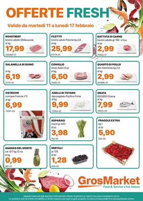 Volantino Sogegross a Rivoli | Offerta Fresh 06 | 11/2/2025 - 17/2/2025