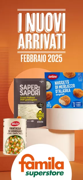 Volantino Famila Superstore a Atripalda | I nuovi arrivati ... Febbraio 2025 | 11/2/2025 - 15/3/2025