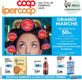 Offerte di Iper e super a Castiglione della Pescaia | DAL 13 AL 26 FEBBRAIO 2025 in Ipercoop | 13/2/2025 - 26/2/2025