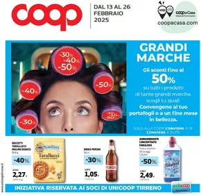 Offerte di Iper e super a Marina di Carrara | DAL 13 AL 26 FEBBRAIO 2025 in Coop | 13/2/2025 - 26/2/2025