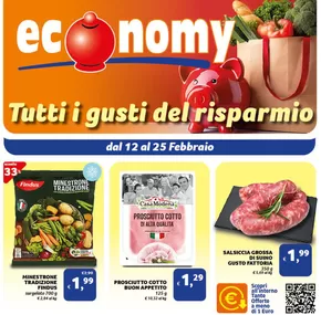 Offerte di Discount a Argelato | Tutti i gusti del risparmio in Economy | 12/2/2025 - 25/2/2025