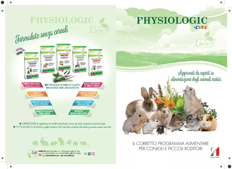 Volantino Cliffi a Busnago | PHYSIOLOGIC | 11/2/2025 - 28/2/2025