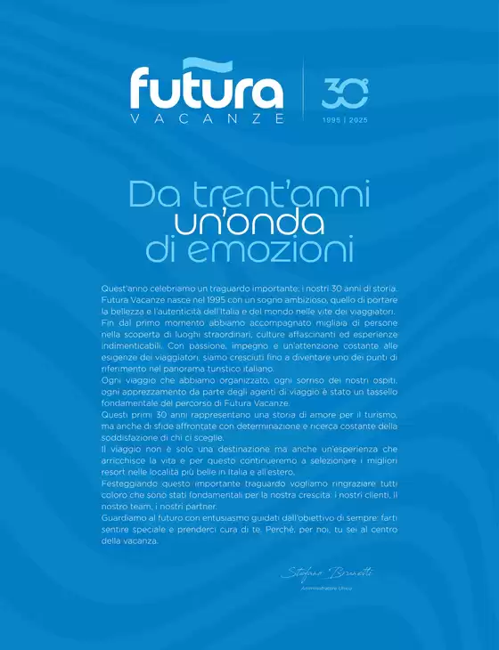 Volantino Futura Vacanze a Giugliano in Campania | Mare Italia 2025 | 11/2/2025 - 31/12/2025