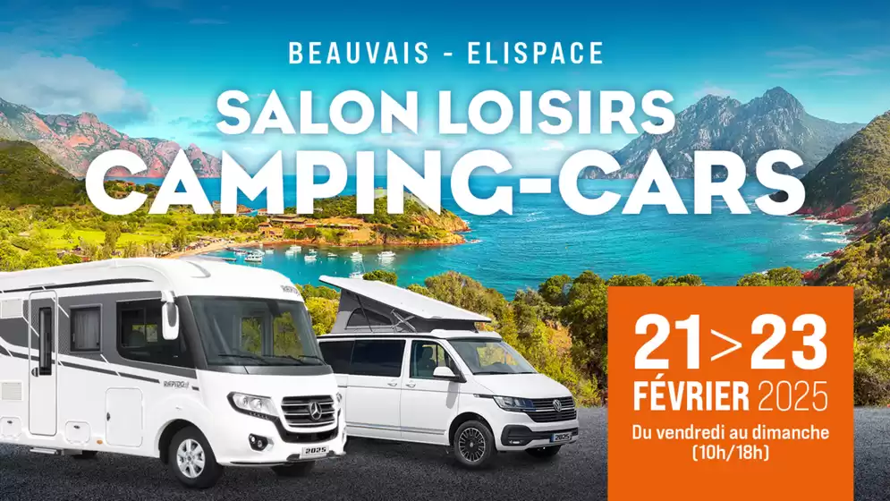 Volantino Rapido autocaravan a Palermo | Salon Loisirs Camping - Cars | 21/2/2025 - 23/2/2025