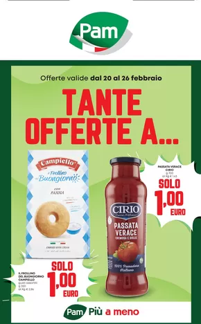 Offerte di Iper e super a Vaprio d'Adda | Tante offerte a... in Pam | 20/2/2025 - 26/2/2025