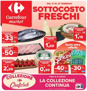 Volantino Carrefour Market a Poggio a Caiano | Sottocosto freschi | 17/2/2025 - 27/2/2025