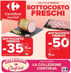 Offerte di Iper e super a Venegono Inferiore | Sottocosto freschi in Carrefour Market | 17/2/2025 - 27/2/2025