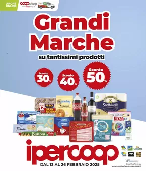 Volantino Ipercoop a Mondovì | Grandi marche | 13/2/2025 - 26/2/2025