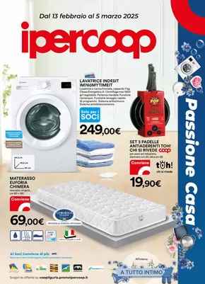 Volantino Ipercoop a Mondovì | Passione Casa | 13/2/2025 - 5/3/2025