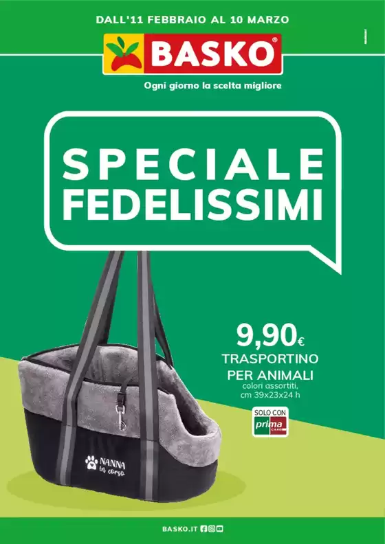 Volantino Basko a Arquata Scrivia | Speciale Fedelissimi | 12/2/2025 - 10/3/2025