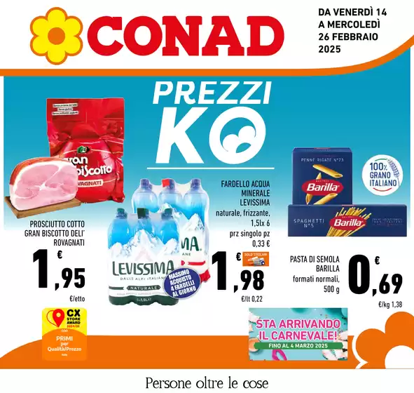 Volantino Conad a Martinsicuro | PREZZI KO | 14/2/2025 - 26/2/2025