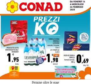 Volantino Conad a Acquaviva Picena | PREZZI KO | 14/2/2025 - 26/2/2025