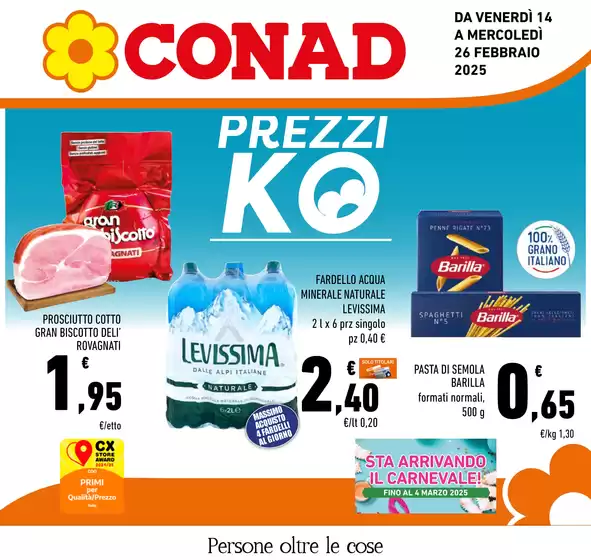 Volantino Conad a Potenza | PREZZI KO | 14/2/2025 - 26/2/2025