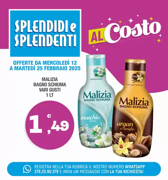 Volantino Splendidi e Splendenti a Rizziconi | Al costo | 12/2/2025 - 25/2/2025