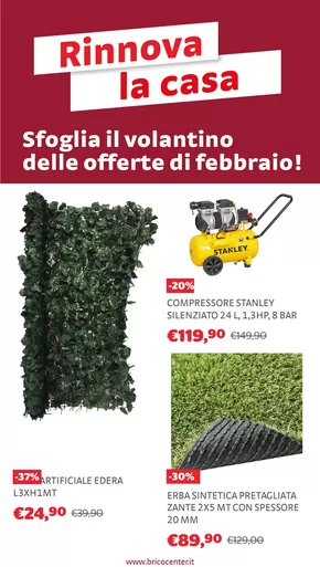 Offerte di Bricolage a Portomaggiore | Rinnova la casa in Bricocenter | 12/2/2025 - 28/2/2025