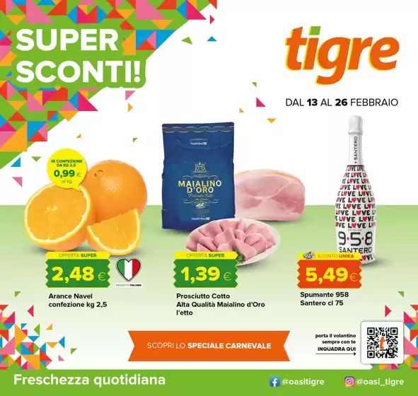 Volantino Tigre a Giulianova | Super sconti! | 13/2/2025 - 26/2/2025