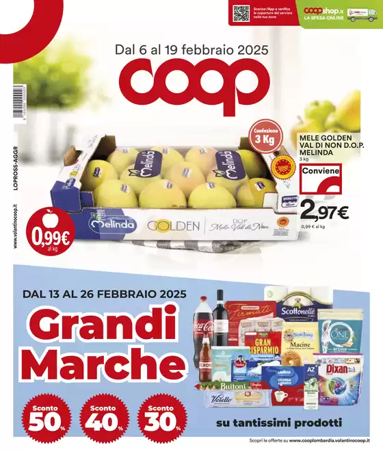 Volantino Coop a Vanzaghello | Grandi marche  | 6/2/2025 - 19/2/2025