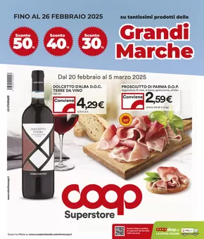 Offerte di Iper e super a Anzano del Parco | Grandi marche  in Coop | 20/2/2025 - 5/3/2025