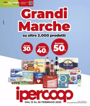 Volantino Ipercoop a Inverigo | Grandi marche  | 13/2/2025 - 26/2/2025