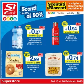 Offerte di Iper e super a Fermo | Sconti dal 25% al 50% in Si con te superstore | 13/2/2025 - 26/2/2025