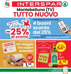 Volantino Interspar a Castelfranco Veneto | Tutto nuovo | 13/2/2025 - 26/2/2025