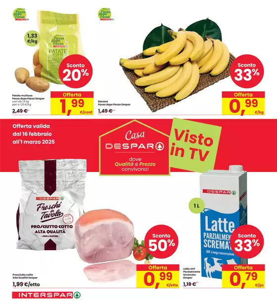 Volantino Interspar a Castelfranco Veneto | Sconti fino al 50%  | 13/2/2025 - 26/2/2025