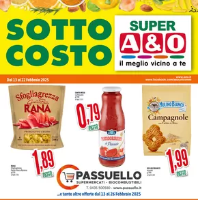 Offerte di Iper e super a Cortina d'Ampezzo | SOTTOCOSTO in A&O | 13/2/2025 - 22/2/2025